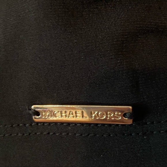 Michael Michael Kors black keyhole blouse medium - Picture 3 of 8